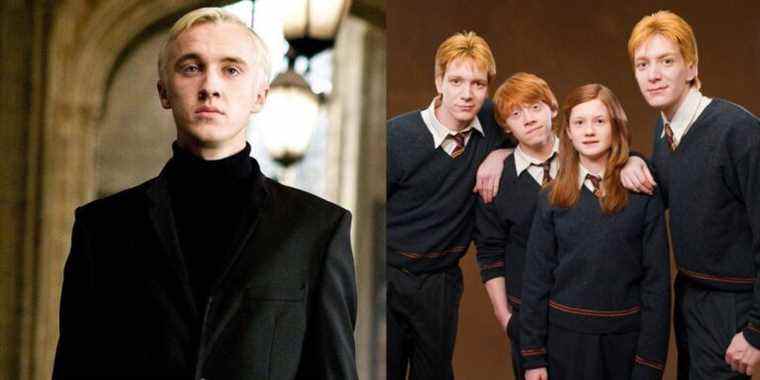 Tom Felton partage une photo nostalgique de Harry Potter avec les Weasley