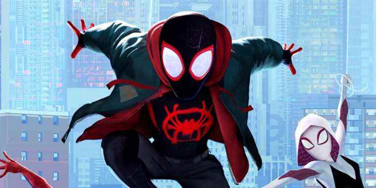 Un artiste fan conçoit une affiche pour un film de Spider-Man : Miles Morales