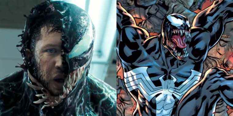 Venom peut trouver l’inspiration dans des histoires comiques spécifiques