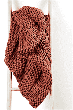 Jeté en tricot Oake Chunky (50