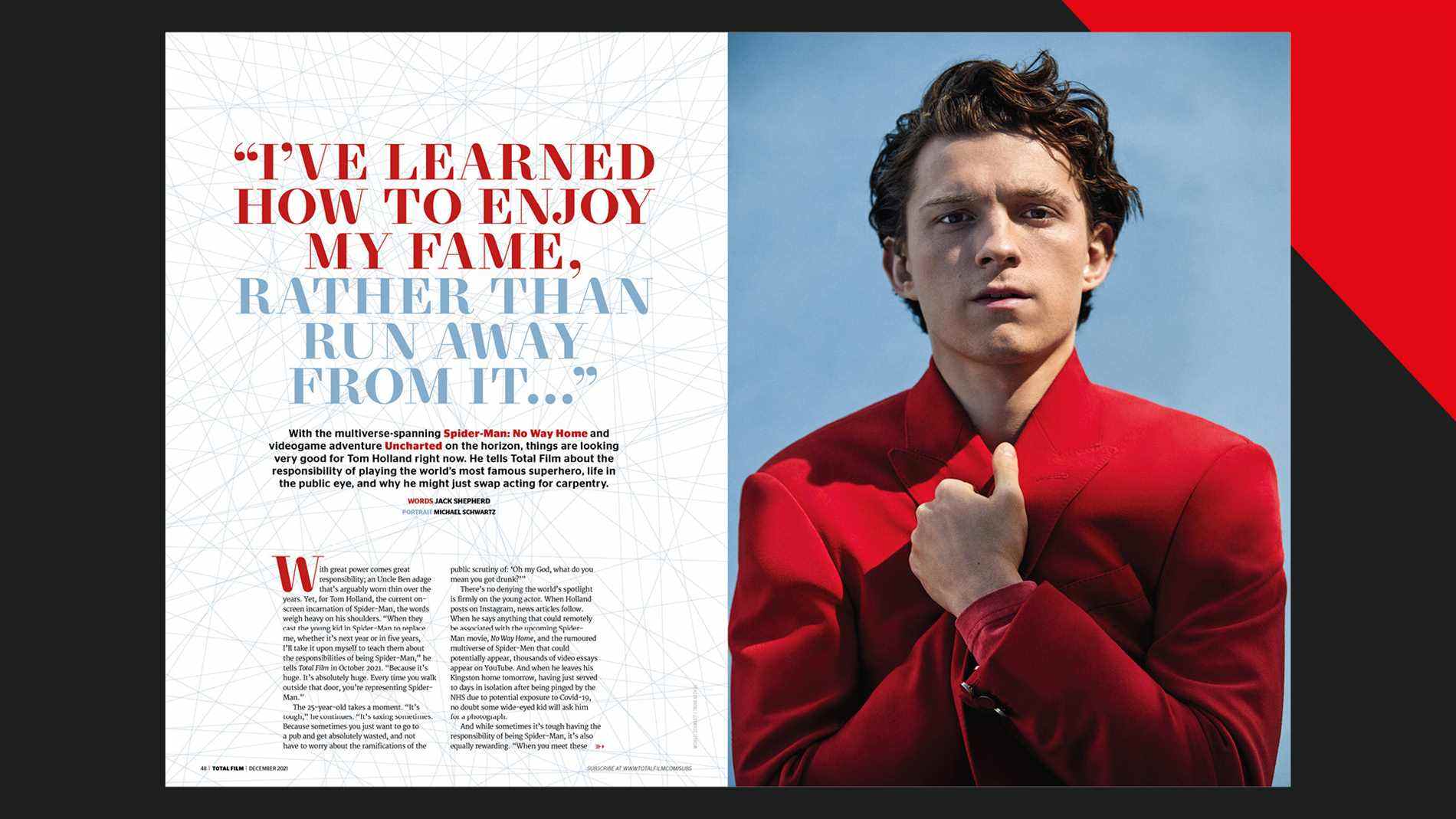 Le long métrage Tom Holland de Total Film