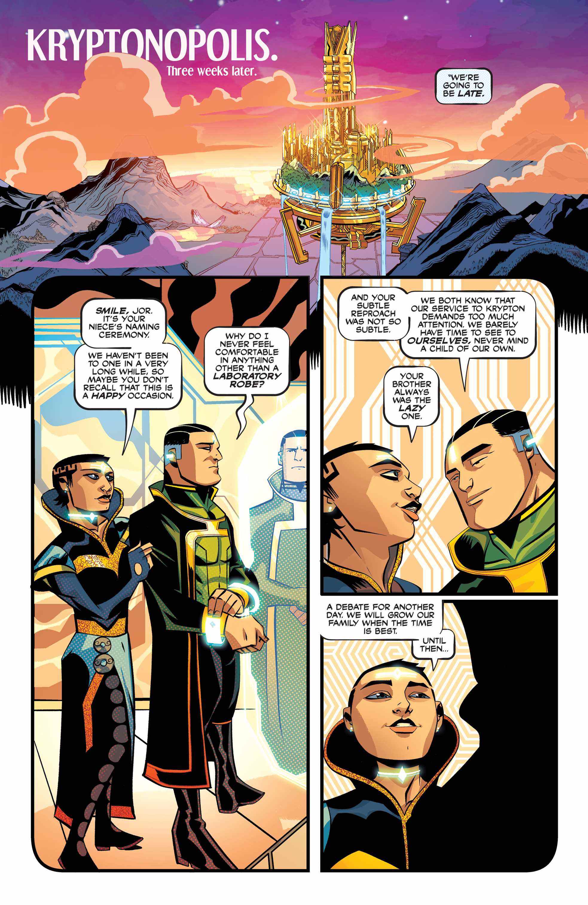 Extrait du monde de Krypton #1