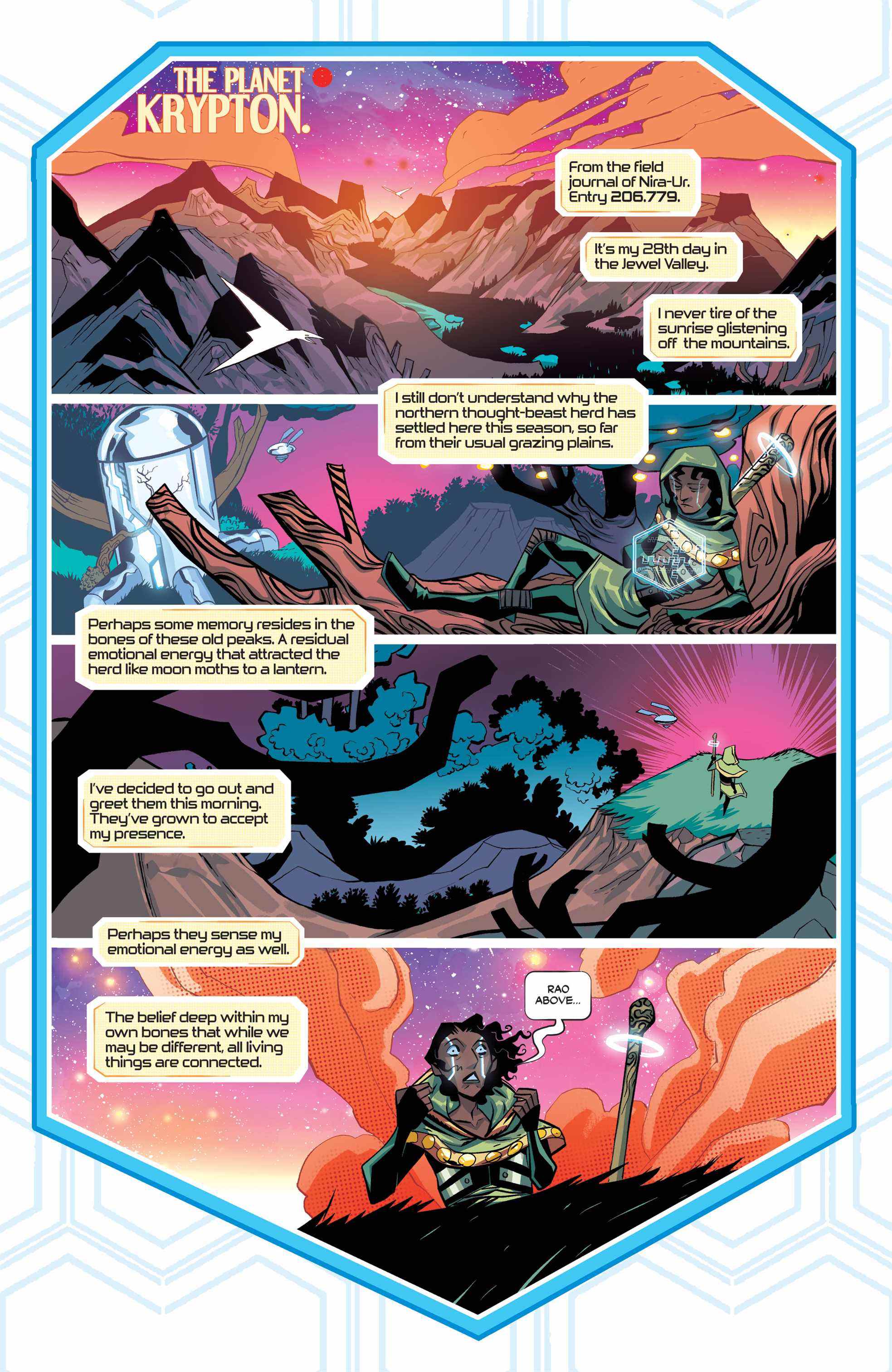 Extrait du monde de Krypton #1