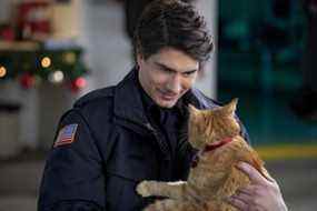 Brandon Routh dans Les Neuf Chatons de Noël.