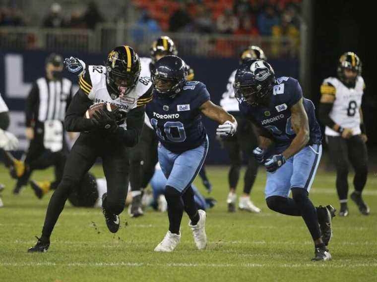 « LA RIVITÉ EST RÉELLE » : les Ticats affrontent Argos dans la bataille percutante de la LCF contre QEW