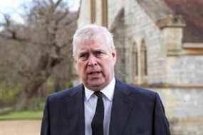 Le prince Andrew, duc d'York, assiste au service dominical à la chapelle royale de la Toussaint, à Windsor, le 11 avril 2021 à Windsor, en Angleterre.  (Steve Parsons – Piscine WPA/Getty Images)