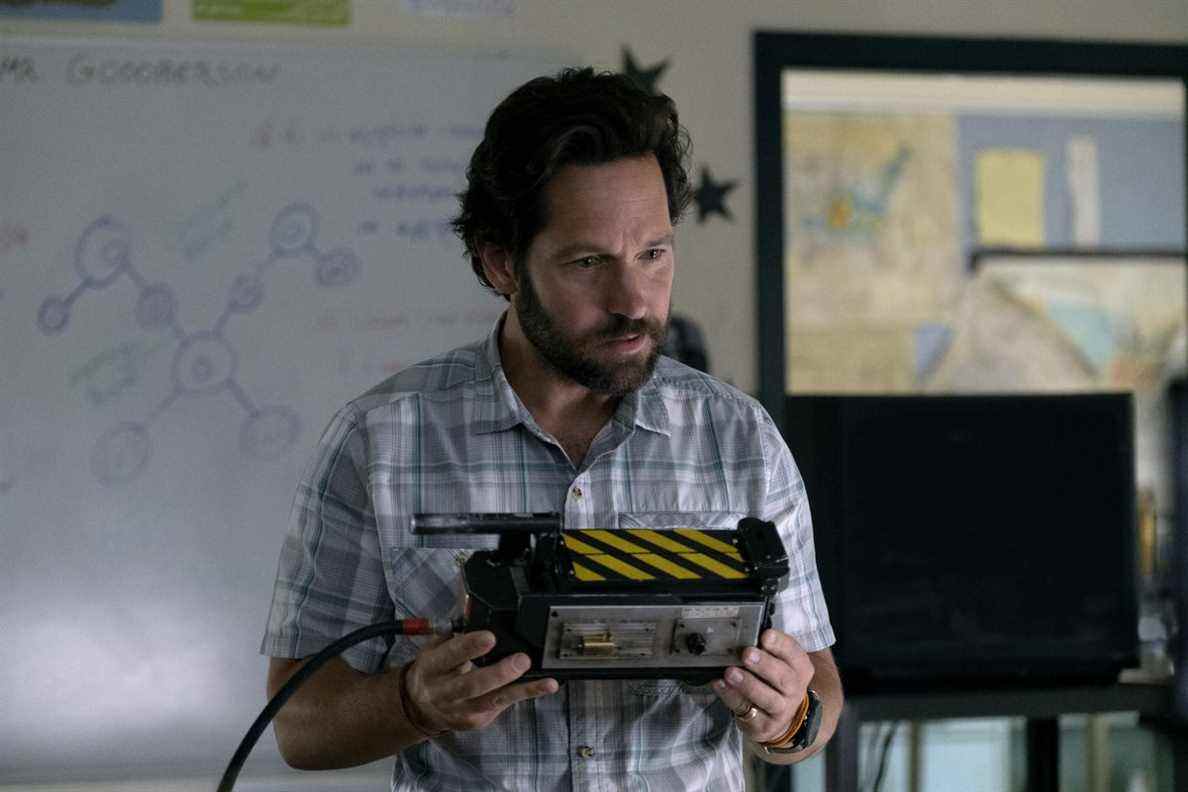 Paul Rudd dans Ghostbusters: Afterlife