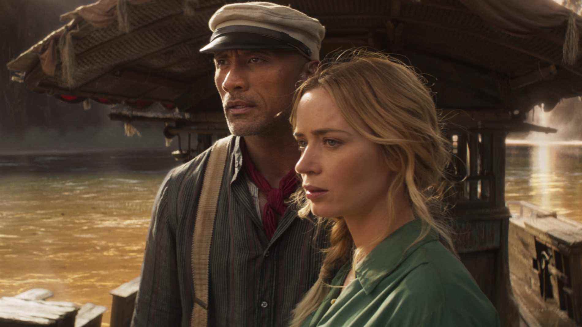 Dwayne Johnson et Emily Blunt en croisière dans la jungle