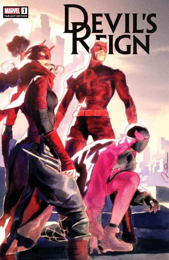 Couverture de la variante Devil's Reign #1