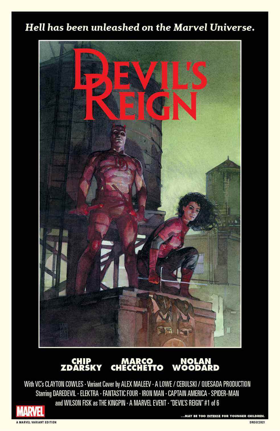 Couverture de la variante Devil's Reign #1