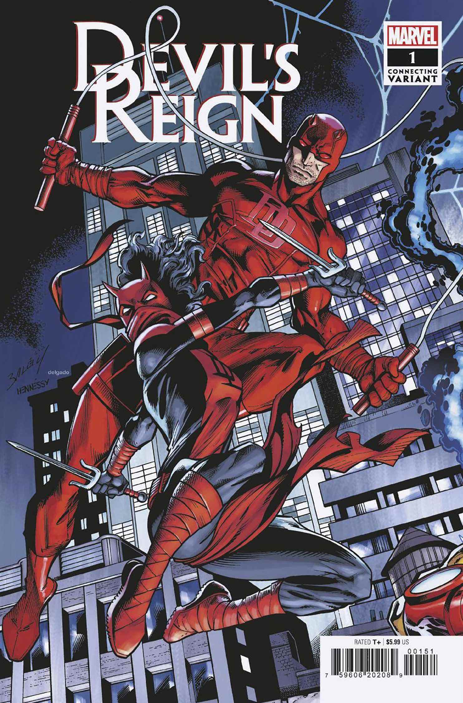 Couverture de la variante Devil's Reign #1