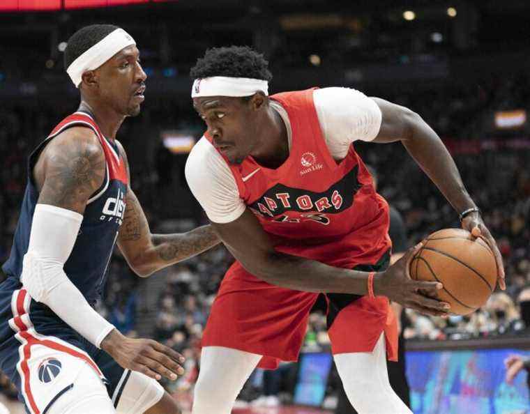 Les Raptors remontent le temps en gagnant contre Wizards