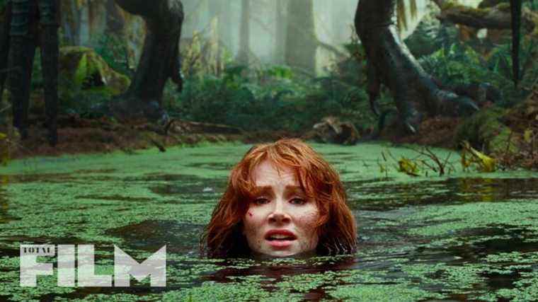 Bryce Dallas Howard est en grande difficulté dans cette première image exclusive mondiale de Jurassic World Dominion