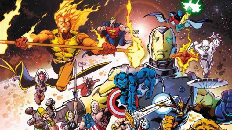 Marvel Comics et Marvel Studios alignent leurs stars avec Multiversal Avengers