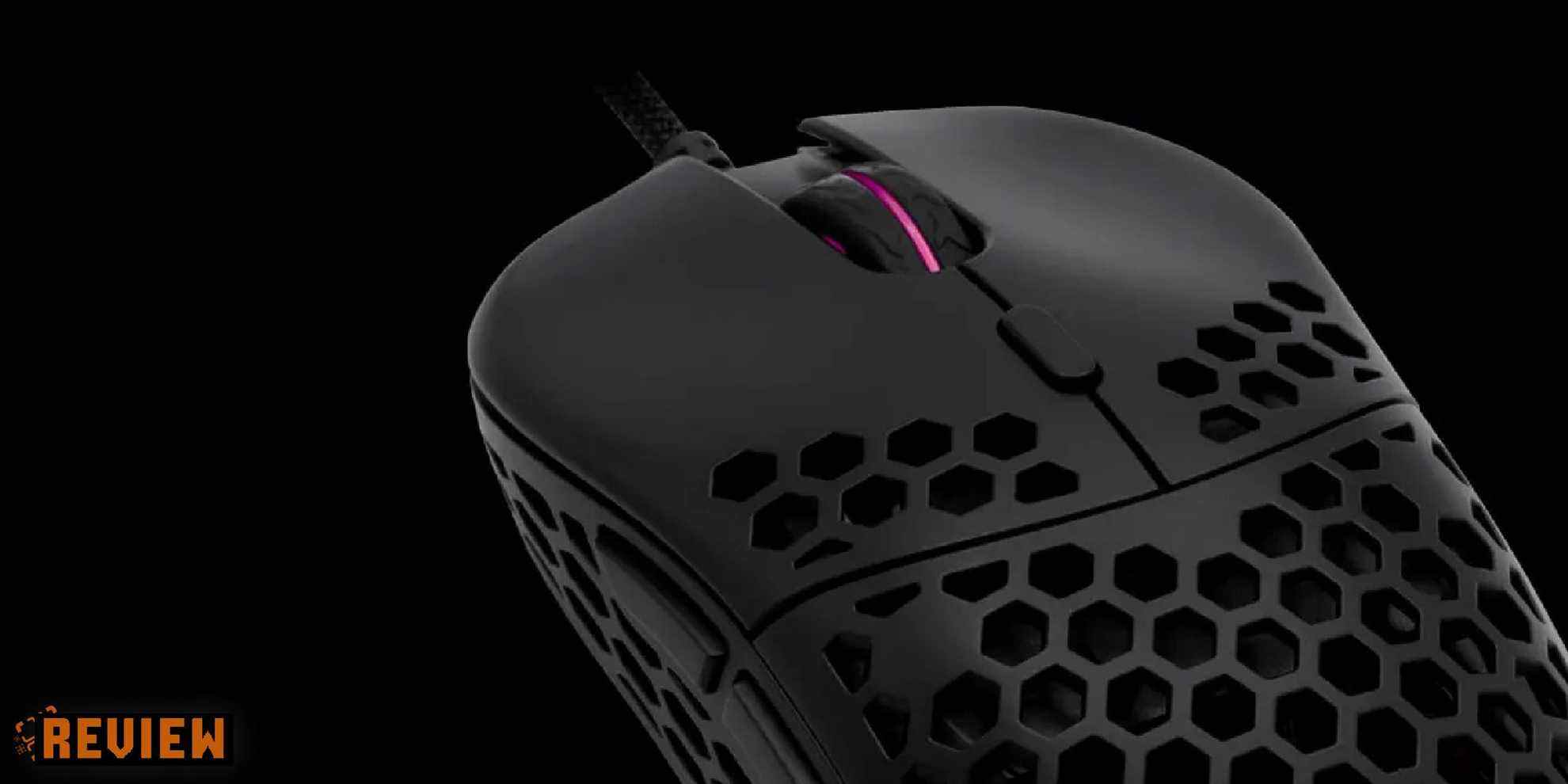 Examen de la souris de jeu ultralégère Dark Matter Hyper-K - Élégant et léger
