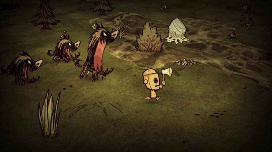 Rencontre de combat Don't Starve