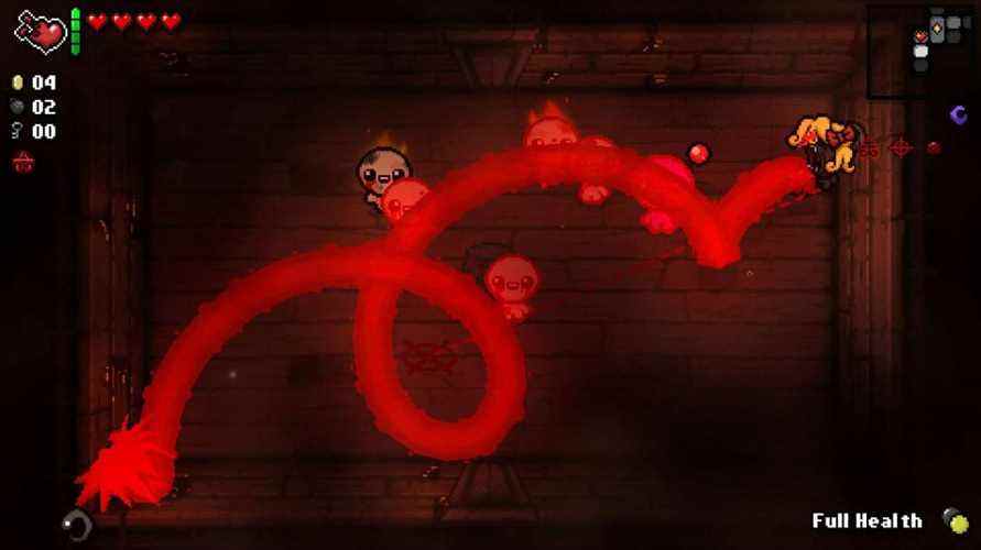 Meilleurs jeux roguelike - Rencontre de combat de Binding of Isaac