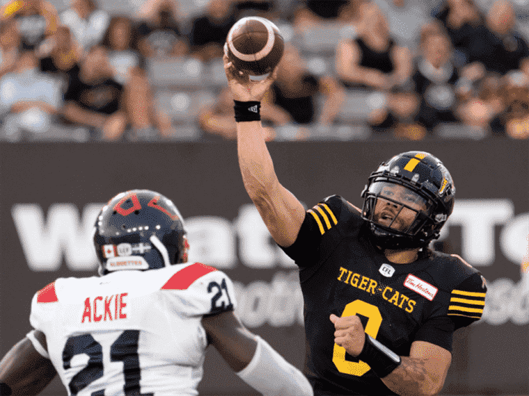 Scott Stinson: les coéquipiers de Jeremiah Masoli ont des éloges et de la sympathie pour le quart-arrière Tiger-Cat au banc