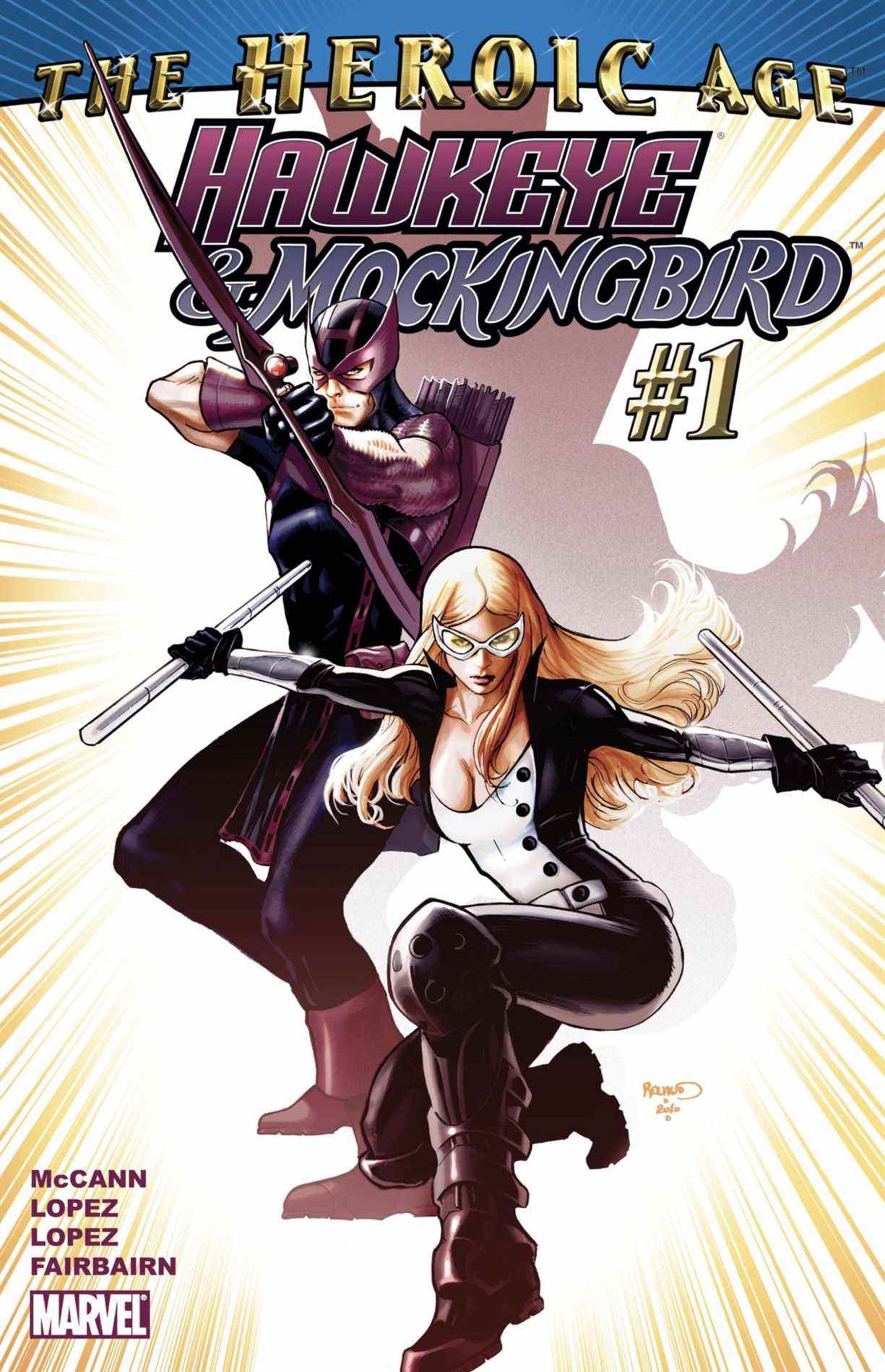 Couverture Hawkeye & Mockingbird #1