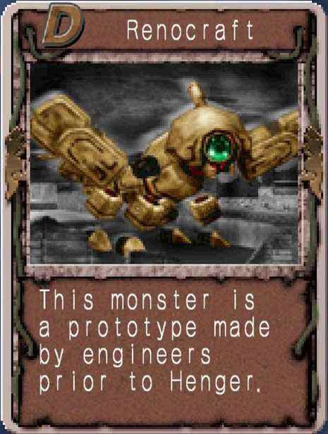 Monster Rancher 2 Renocraft