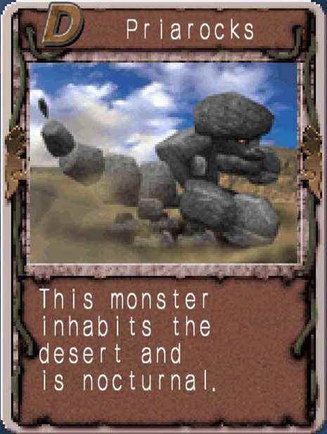 Monster Rancher 2 Priarocks