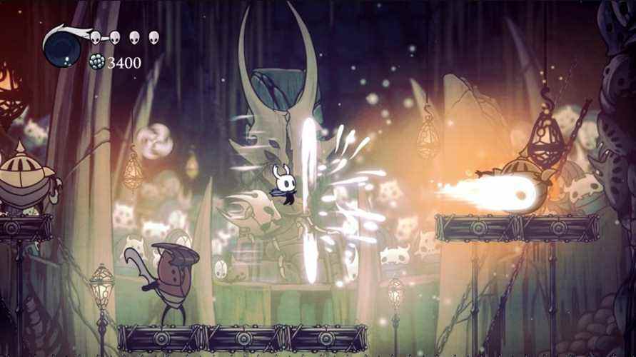 Rencontre de combat Hollow Knight