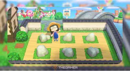 Animal Crossing: Comment faire un jardin de rocaille