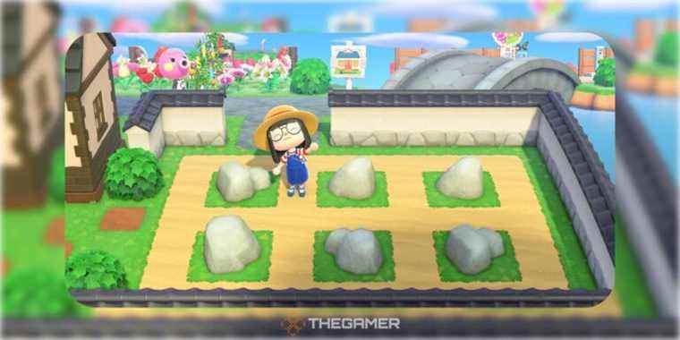 Animal Crossing: Comment faire un jardin de rocaille
