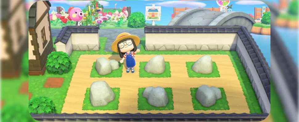 Animal Crossing: Comment faire un jardin de rocaille