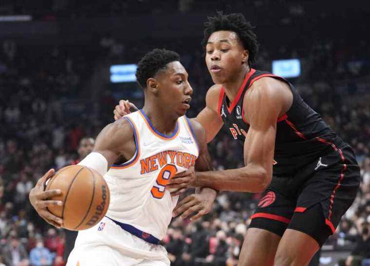 Les partants vont en profondeur alors que les Raptors dépassent les Knicks