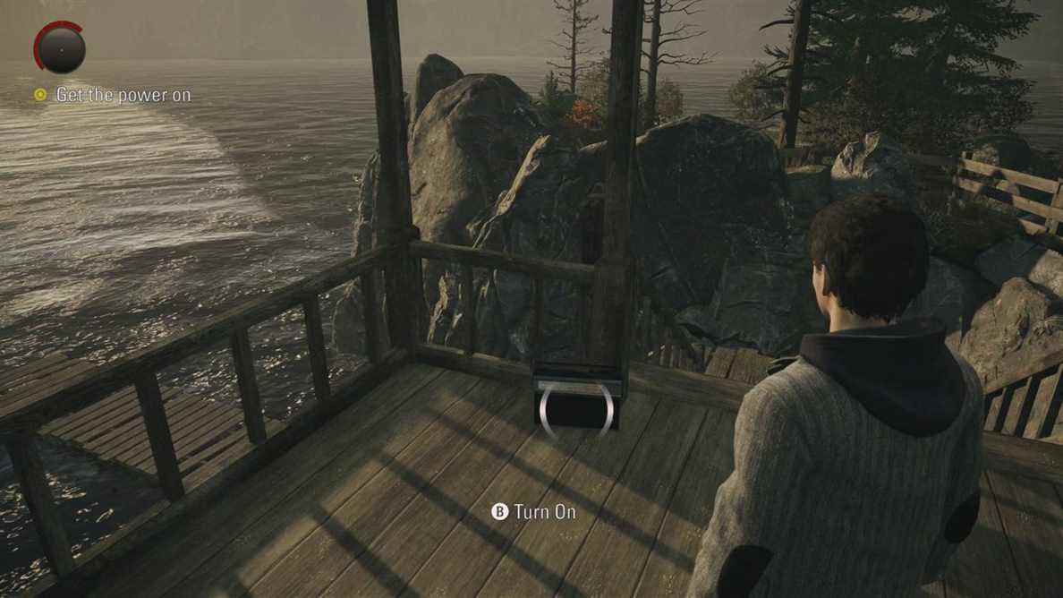 Un lieu de collection caché à Alan Wake