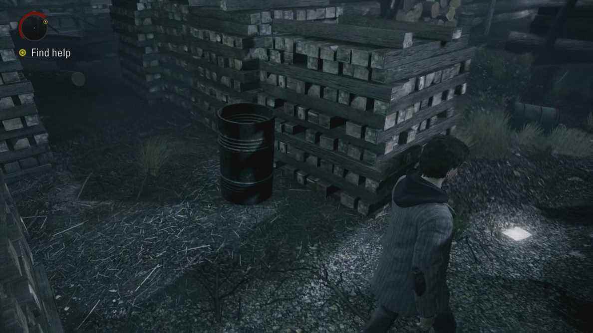 Un lieu de collection caché à Alan Wake