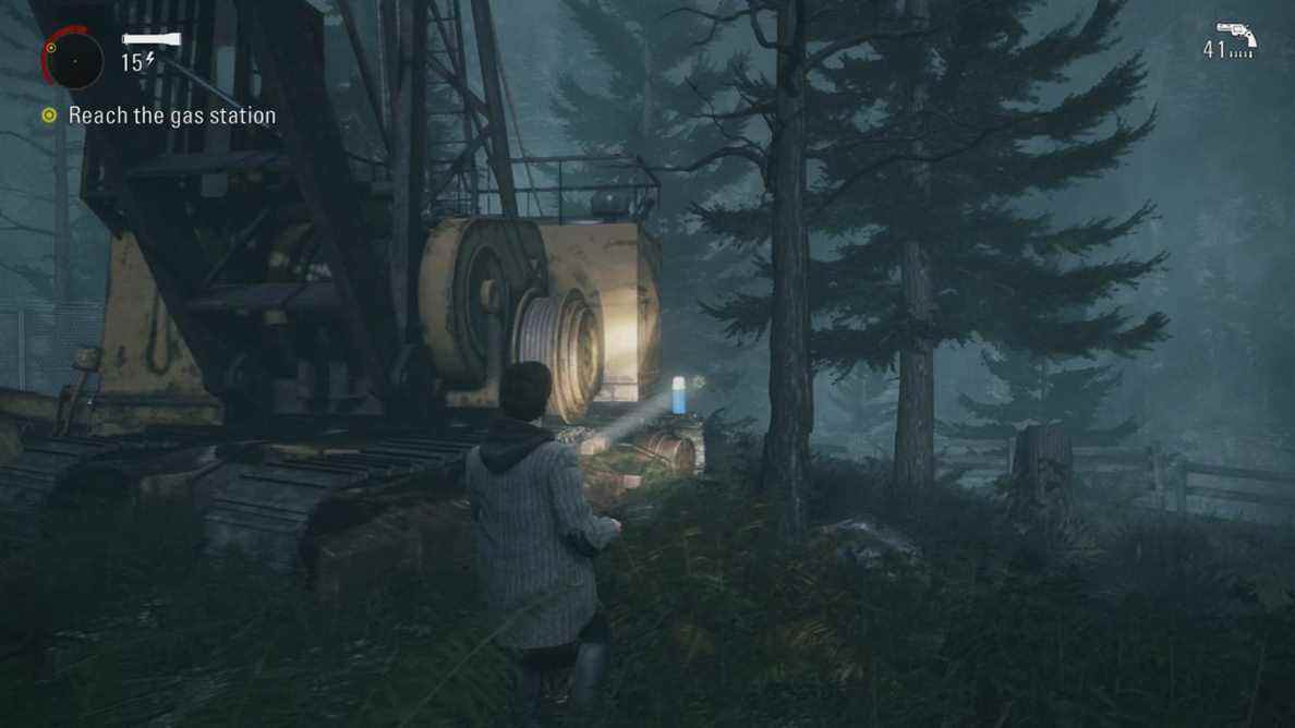 Un lieu de collection caché à Alan Wake