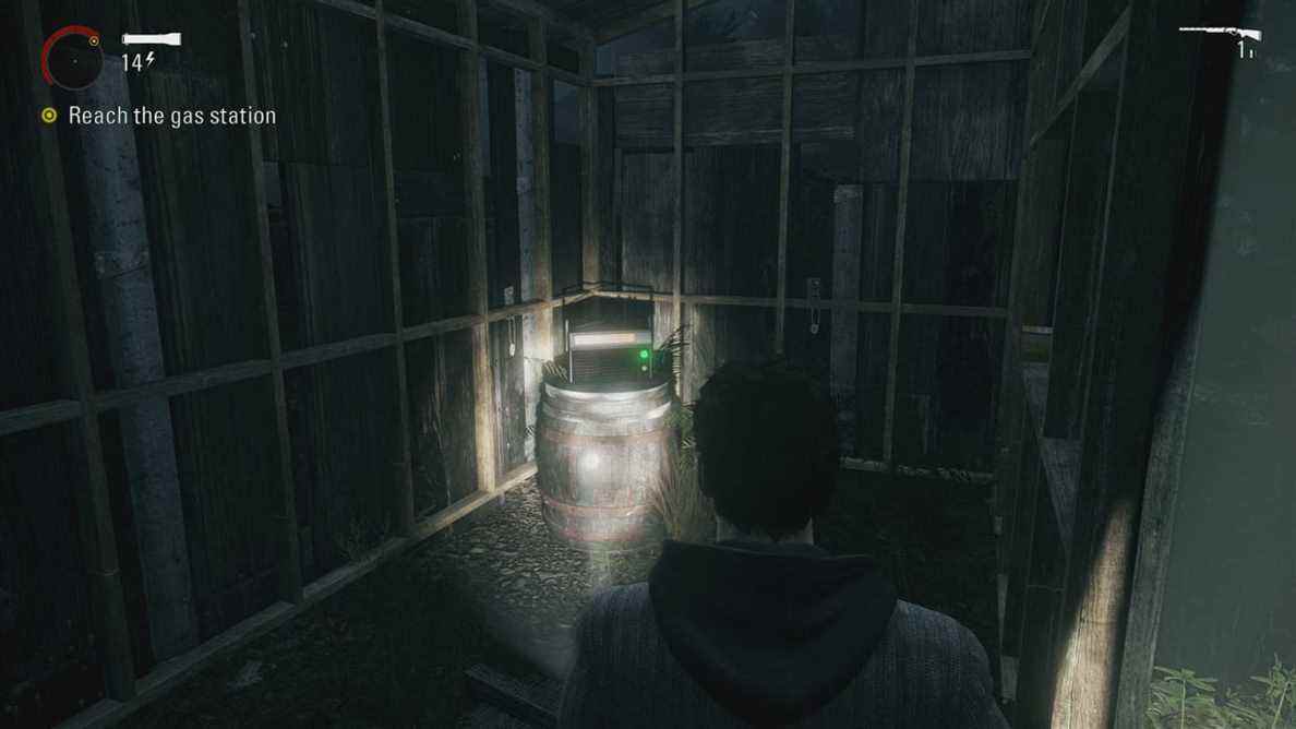 Un lieu de collection caché à Alan Wake