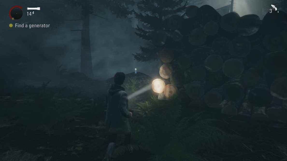 Un lieu de collection caché à Alan Wake