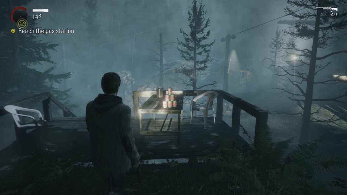 Un lieu de collection caché à Alan Wake