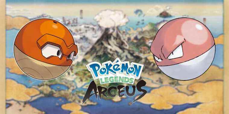 Pokemon Legends: Hisuian Voltorb d'Arceus est une énigme « poulet ou œuf »
