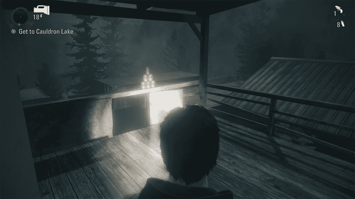 Un lieu de collection caché à Alan Wake