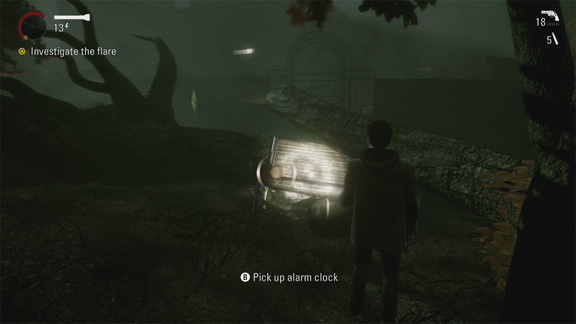 Un lieu de collection caché à Alan Wake