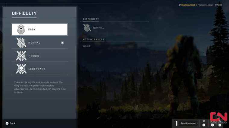 Changer la difficulté de la campagne Halo Infinite
