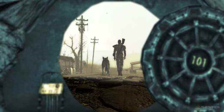 Le moment "Sortir dans le monde" dans Fallout 3 est l'un de mes favoris dans les jeux
