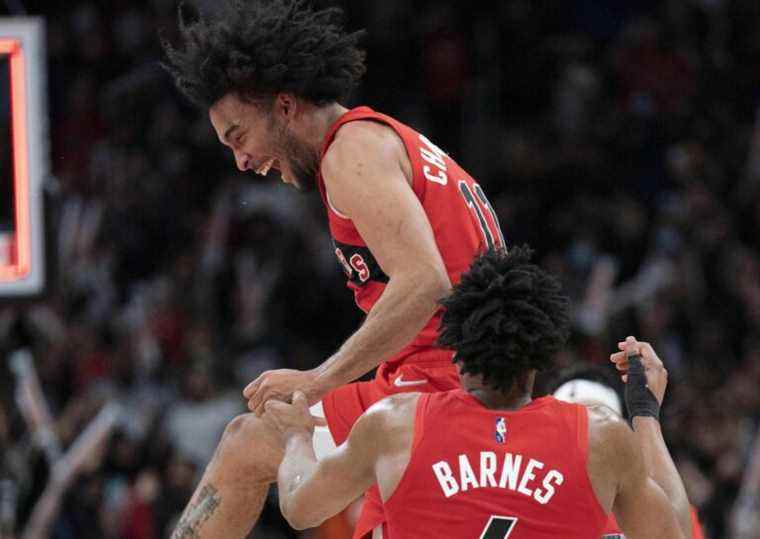 GANTER: La semaine a été importante pour Justin Champagnie des Raptors