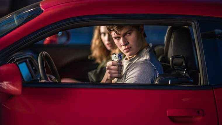 Ansel Elgort dans Baby Driver