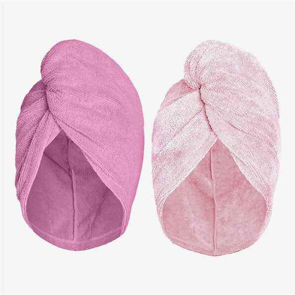 Serviette pour cheveux en microfibre super absorbante Turbie Twist