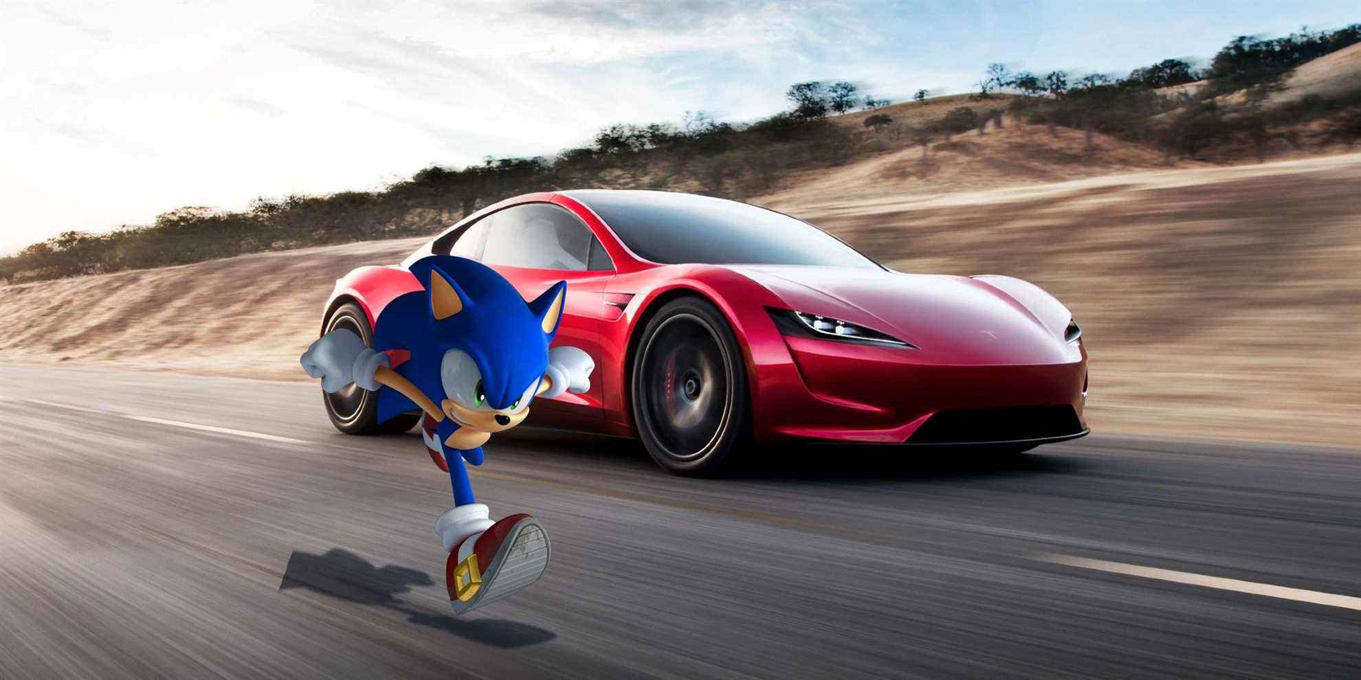 Sonic sera bientôt jouable sur une Tesla, tout comme Doom
