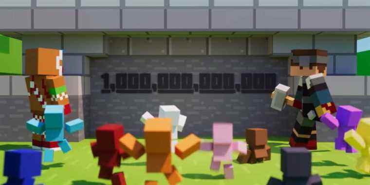 Les vues YouTube de Minecraft atteignent mille milliards, 129 fois la population
