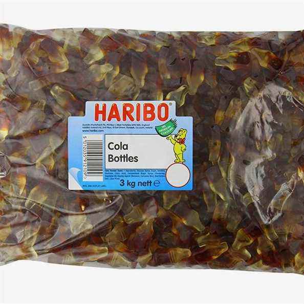 Big Bag Haribo Cola Bouteilles (3 Kilogrammes)