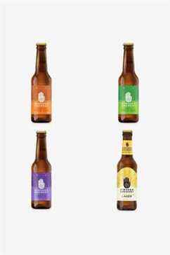 Lot de 4 bières Nirvana sans alcool