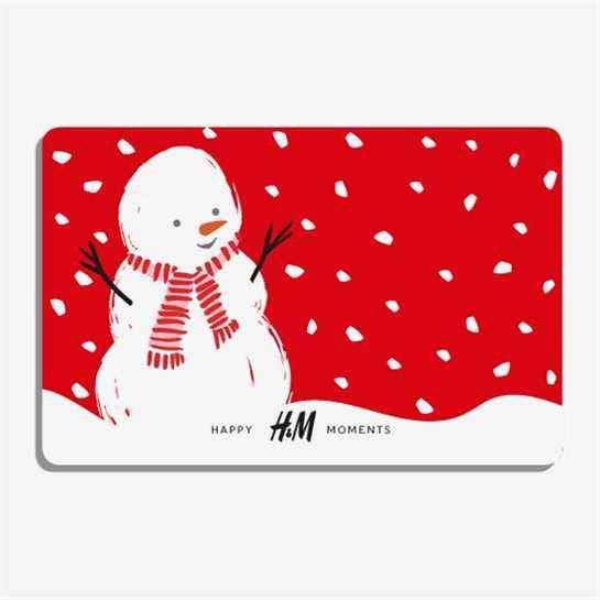 Carte cadeau H&M