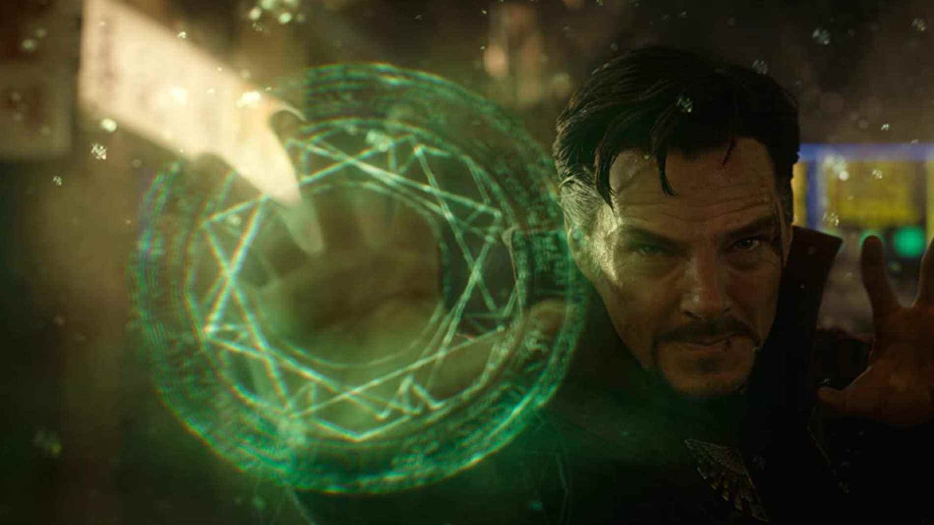 Benedict Cumberbatch dans Doctor Strange